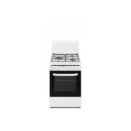 Cuisinière à Gaz Vitrokitchen CB5535BBE Blanc (50 x 55 cm)
