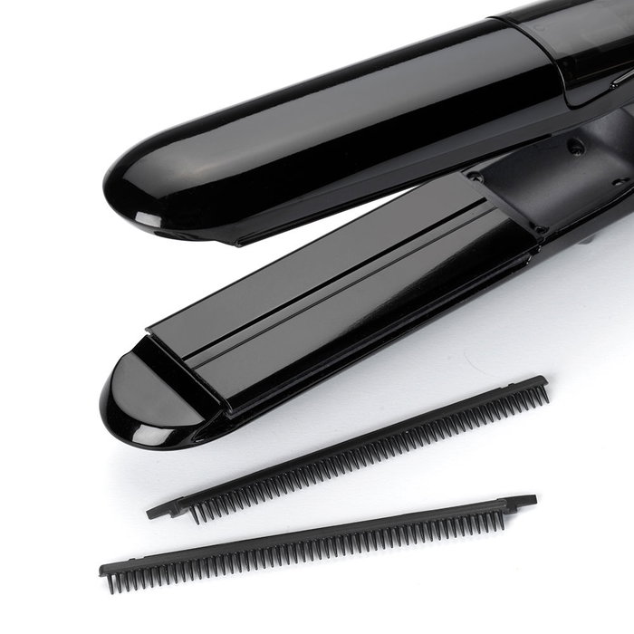 BaByliss ST492E Lisseur vapeur Steam Straight avec plaques XL en céramique et réservoir intégré 12ml - 5 températures 150-230°C