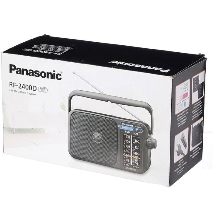 Panasonic RF-2400DEG-K Noir