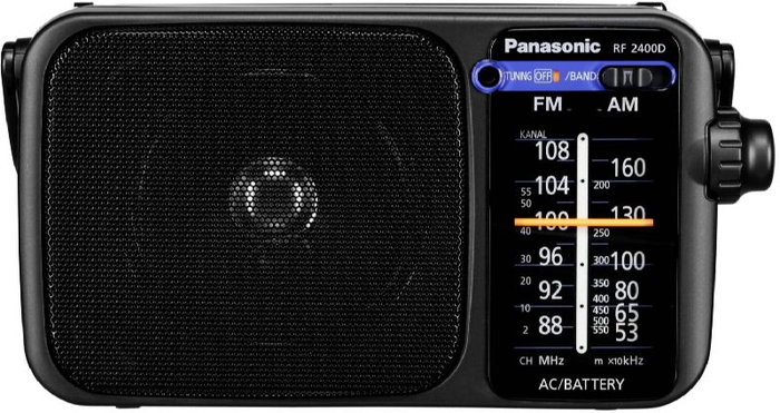 Panasonic RF-2400DEG-K Noir