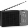 SPC JETTY LITE Radio AM/FM Compacte avec Son Puissant - Noir