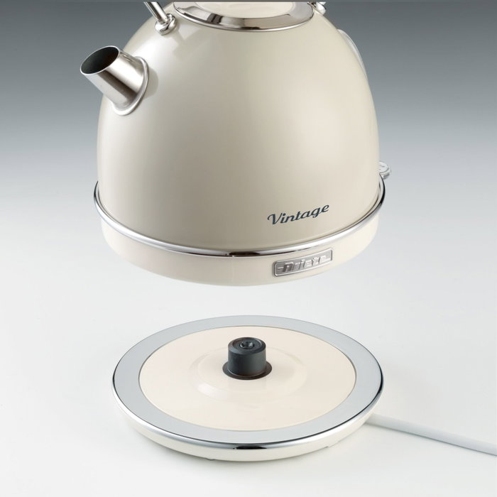 Ariete Bouilloire Électrique Vintage 1,7 L Beige Ariete Bouilloire Électrique Vintage 1,7 L Beige
