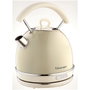Ariete 2877/03 Bouilloire électrique Vintage 1,7L beige - Filtre anti-calcaire amovible, arrêt automatique, bec verseur, asa ergonomique