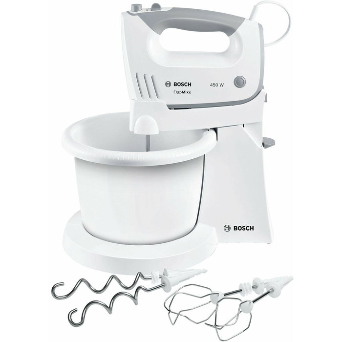 BOSCH MFQ36460 Robot Pâtissier avec Bol Blanc 450 W