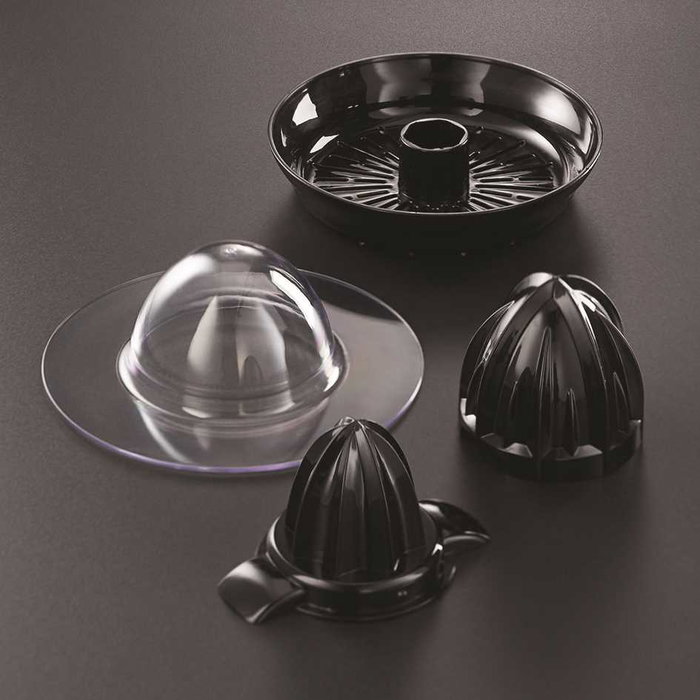 Russell Hobbs 22760-56 Exprimidor Classique, 60W, 2 Cônes Interchangeables à Rotation Automatique, Extrait Maximum de Jus