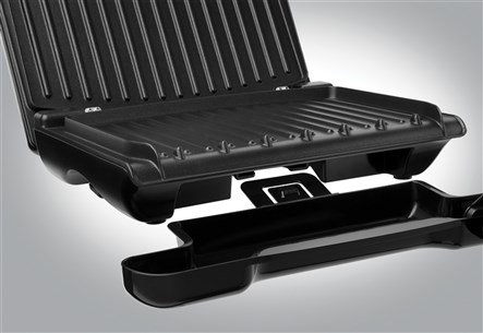 Russell Hobbs 25040-56 Grill électrique George Foreman Family, 5 portions, plaques antiadhésives, élimination de graisse, inclinaison, rouge Russell Hobbs 25040-56 Grill électrique George Foreman Family, 5 portions, plaques antiadhésives, élimination de graisse, inclinaison, rouge