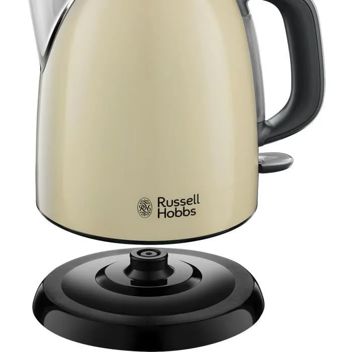 Russell Hobbs 24994-70 Bouilloire Compacte Colors Plus Timeless Cream 1 L
