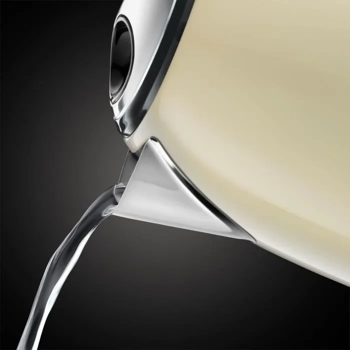 Russell Hobbs 24994-70 Bouilloire Compacte Colors Plus Timeless Cream 1 L