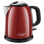 Russell Hobbs 24992-70 - Hervoir électrique Mini Colours Plus+, 1 litre, rouge - Design compact, économie d'énergie