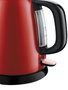 Russell Hobbs 24992-70 - Hervoir électrique Mini Colours Plus+, 1 litre, rouge - Design compact, économie d'énergie