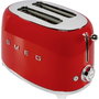 Smeg TSF01RDEU Grille-pain rouge