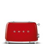 Smeg TSF01RDEU Grille-pain rouge