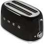 Smeg TSF02BLEU Grille-pain Noir