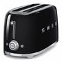 SMEG TSF02BLEU Toaster 4 Tranches Noir