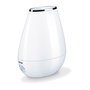 Beurer LB-37 Blanc Humidificateur d'air à ultrasons pour pièce jusqu'à 20m², silencieux, à faible consommation, avec diffuseur d'huiles essentielles