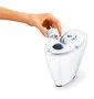 Beurer LB-37 Blanc Humidificateur d'air à ultrasons pour pièce jusqu'à 20m², silencieux, à faible consommation, avec diffuseur d'huiles essentielles