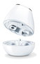 Beurer LB-37 Blanc Humidificateur d'air à ultrasons pour pièce jusqu'à 20m², silencieux, à faible consommation, avec diffuseur d'huiles essentielles