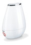 Beurer LB-37 Blanc Humidificateur d'air à ultrasons pour pièce jusqu'à 20m², silencieux, à faible consommation, avec diffuseur d'huiles essentielles