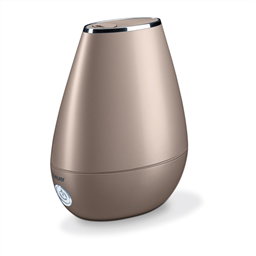 Beurer LB-37 Toffee - Humidificateur d'air ultrasonique silencieux - Pour pièces jusqu'à 20m² - Compatible huiles essentielles