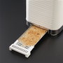 Russell Hobbs 24370-56 Tostador Inspire Blanc – Grille-pain avec Fonction Pain Congelé, Cancel, Réchauffer et Plateau Chauffant pour Croissants – Idéal pour le Petit Déjeuner