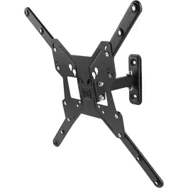 One For All WM2441 Support mural TV inclinable et orientable à 90° pour écran 33 à 165 cm (13-65"), charge max 30 kg, compatibilité VESA jusqu'à 400x400