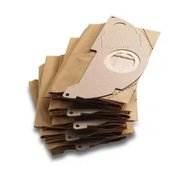 Kärcher Sachet filtre papier à deux épaisseurs, lot de 5 pièces pour WD2200 / A2003 / 2004 / 2054Me