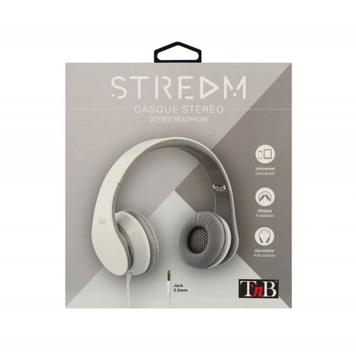 Casque T'NB CSSTREAMWH Blanc