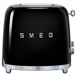 Smeg Grille-pain 2X2 Style Années 50 Noir TSF01BLEU