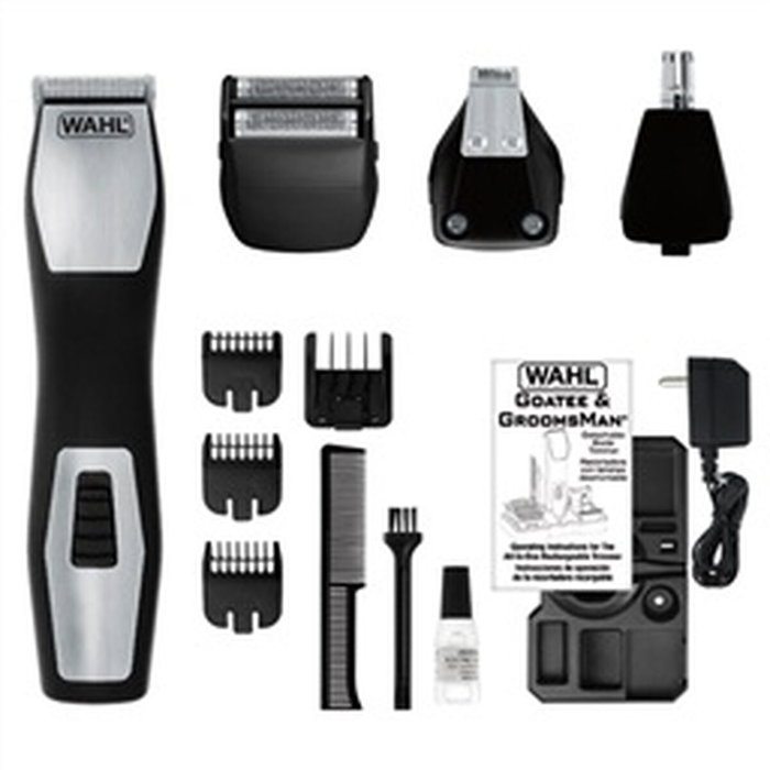 Wahl Groomsman Pro - Tondeuse à barbe et corps multifonctions - Noir / Argent
