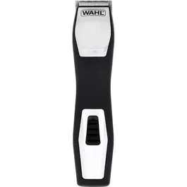 Wahl Groomsman Pro - Tondeuse à Barbe et Moustache Rechargeable 2,4 V - Autonomie 60 min - Avec 6 Sabots et Accessoires - Noir Argent
