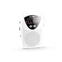 Elbe RF-50 Radio de poche AM/FM Blanche