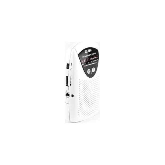 Elbe RF-50 Radio de poche AM/FM Blanche Elbe RF-50 Radio de poche AM/FM Blanche
