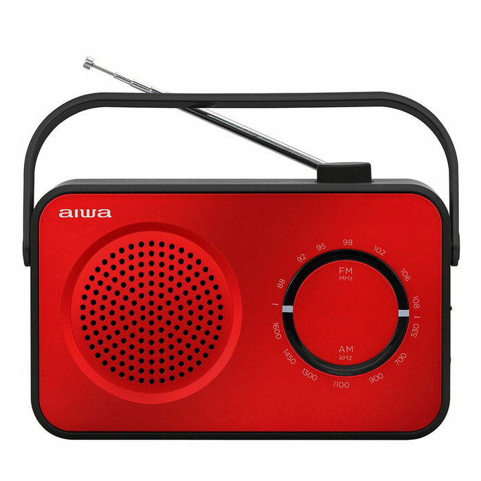 Aiwa Radio transistor R-190RD Rouge AM/FM Aiwa Radio transistor R-190RD Rouge AM/FM