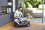 Black+Decker DVB-315-JP Aspirateur Balai Cyclonique Sans Fil 12V Lithium avec Tête Spéciale Poils d'Animaux et Brosse Caoutchouc