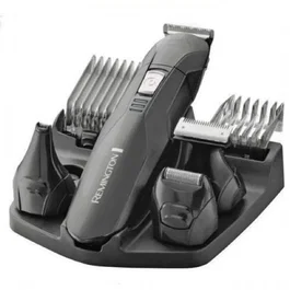 Remington PG6030 Tondeuse Barbier Multifonction Homme avec 4 Têtes et 10 Accessoires pour Barbe, Cheveux et Nez/Oreilles