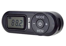 Elbe RF-96 Radio numérique FM portable miniature avec écouteurs inclus - 44g - Mémoire pour 20 stations - Très légère