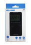 Elbe RF-94 Radio numérique AM/FM portable avec grand écran rétroéclairé, casque inclus, mémoire pour 40 stations