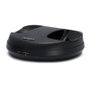 Aiwa WHF-930D Casque Audio Stéréo RF sans Fil Noir +, pour TV avec Base de Charge, Portée 100m