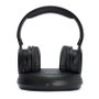 Aiwa WHF-930D Casque Audio Stéréo RF sans Fil Noir +, pour TV avec Base de Charge, Portée 100m