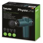 Beurer MG-99 Pistolet de massage musculaire puissant - 5 niveaux d'intensité, 3000 impulsions/min, manche ergonomique avec 4 accessoires de massage