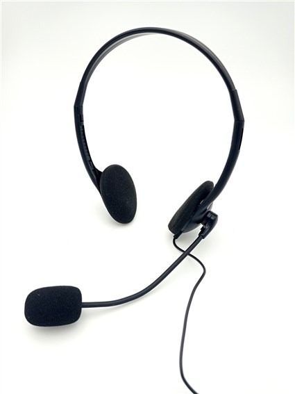Elbe AU-660-MIC Casque avec microphone pour télé-travail - Réduction de bruit, réglage du volume sur câble, confortable et léger Elbe AU-660-MIC Casque avec microphone pour télé-travail - Réduction de bruit, réglage du volume sur câble, confortable et léger