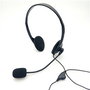 Elbe AU-660-MIC Casque avec microphone pour télé-travail - Réduction de bruit, réglage du volume sur câble, confortable et léger