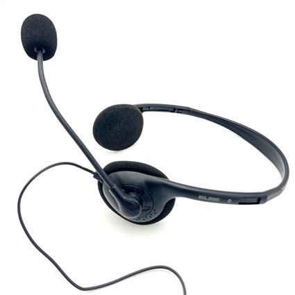 Elbe AU-660-MIC Casque avec microphone pour télé-travail - Réduction de bruit, réglage du volume sur câble, confortable et léger Elbe AU-660-MIC Casque avec microphone pour télé-travail - Réduction de bruit, réglage du volume sur câble, confortable et léger