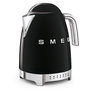 SMEG Bouilloire électrique KLF04BLEU, noire, 1.7L