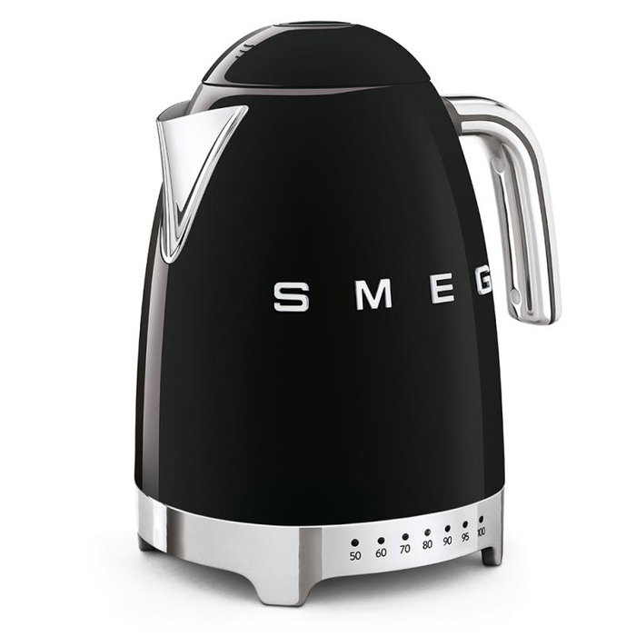 SMEG Bouilloire électrique KLF04BLEU, noire, 1.7L SMEG Bouilloire électrique KLF04BLEU, noire, 1.7L