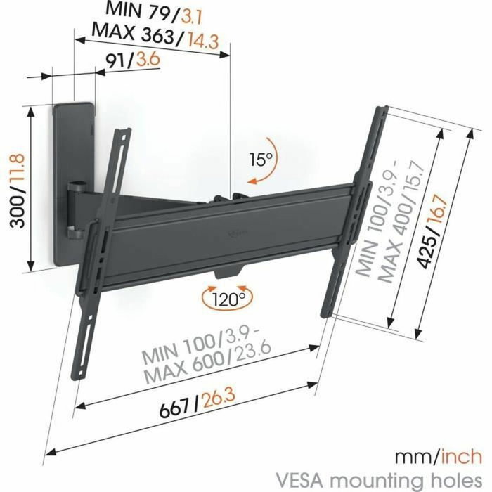 Vogel's TVM 1623 Full-Motion Large Support Mural