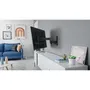 VOGEL'S TVM 1443 Full-Motion+ Medium - Support mural TV 2 bras Full Motion, inclinaison 15°, pour écran 32 à 65 pouces (max 25 kg)