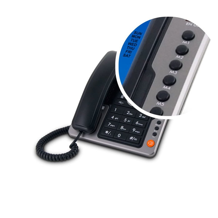 SPC 3604N Téléphone fixe Noir