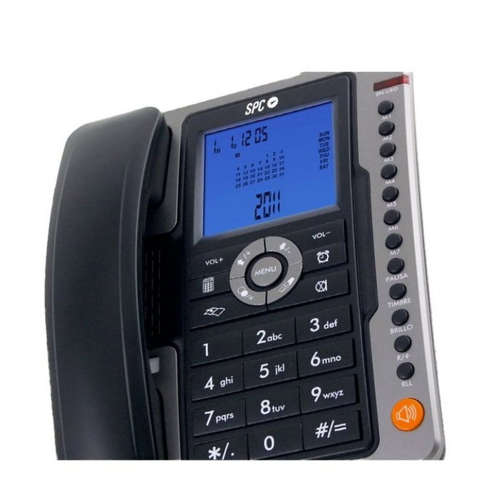 SPC 3604N Téléphone fixe Noir