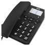 SPC Téléphone fixe Original Noir et Rouge